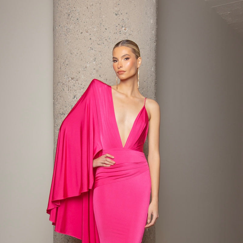 strapless open back dress Maverick