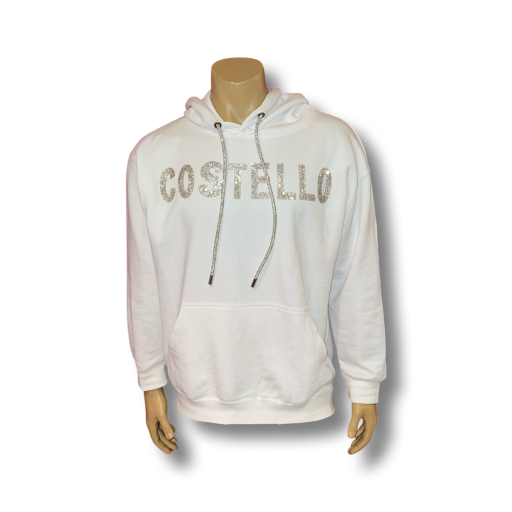 Costello Rhinestone Logo Hoodie