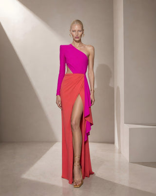 Evelyn Fuchsia Orange