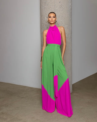 Elvis Fuchsia Emerald Green