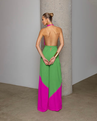 Elvis Fuchsia Emerald Green