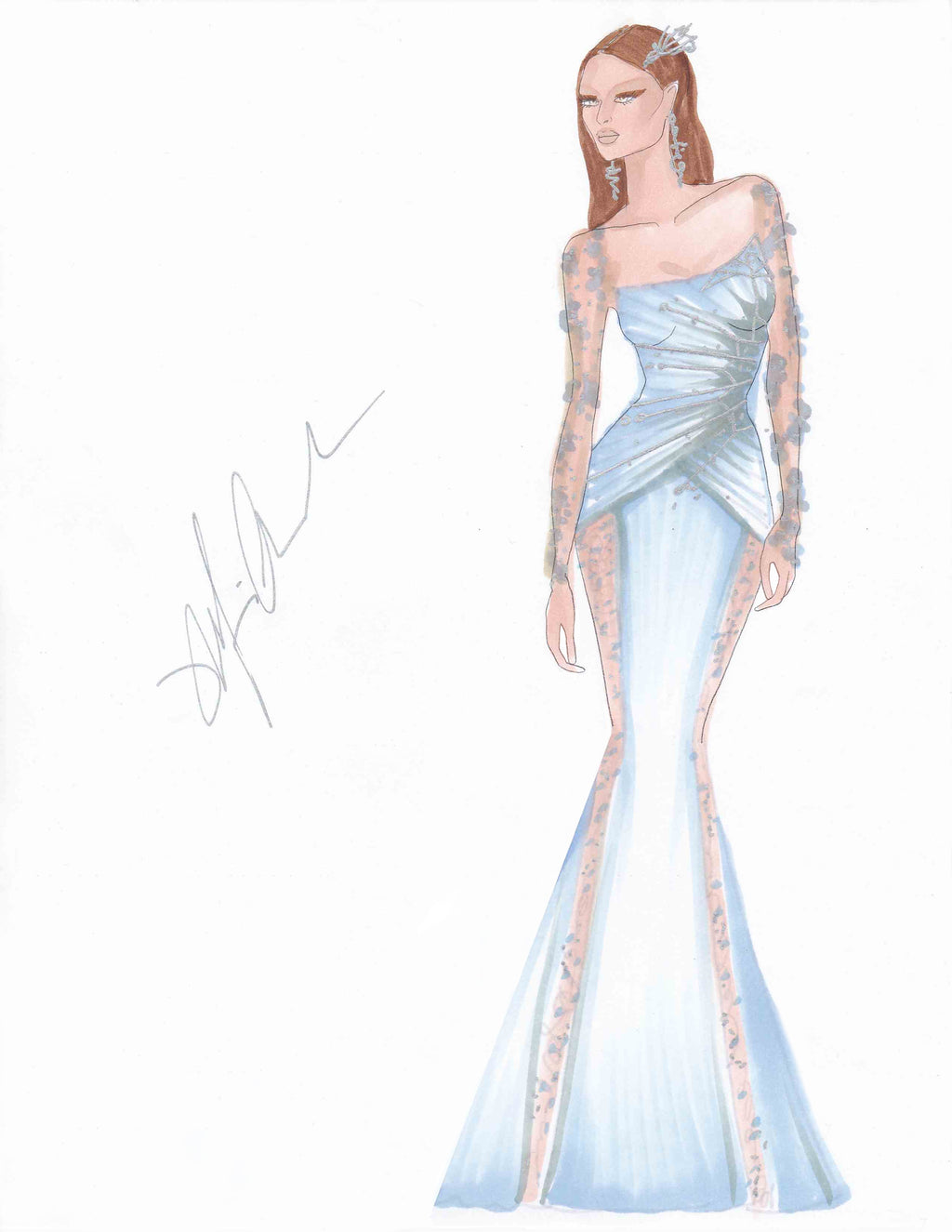 Katrina's Custom Gown