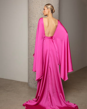 michael costello pink dress Michael Costello x REVOLVE Giustina Maxi Dress in Pink Ombre