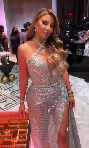 Silver Larsa Dress